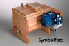 Butterfass 7-15 l Rahm mit Elektroantrieb